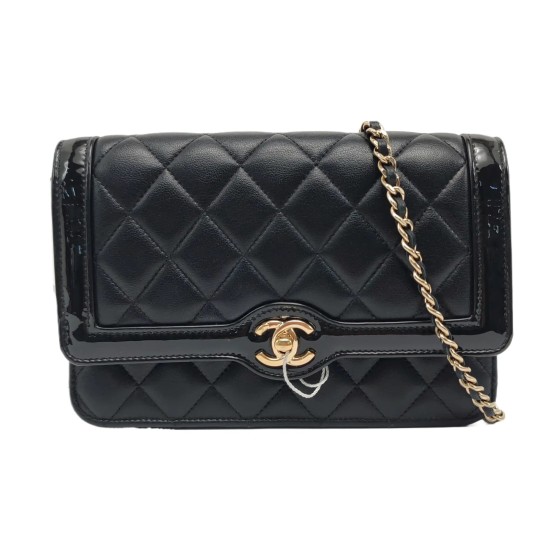 CHANEL 黑色WOC