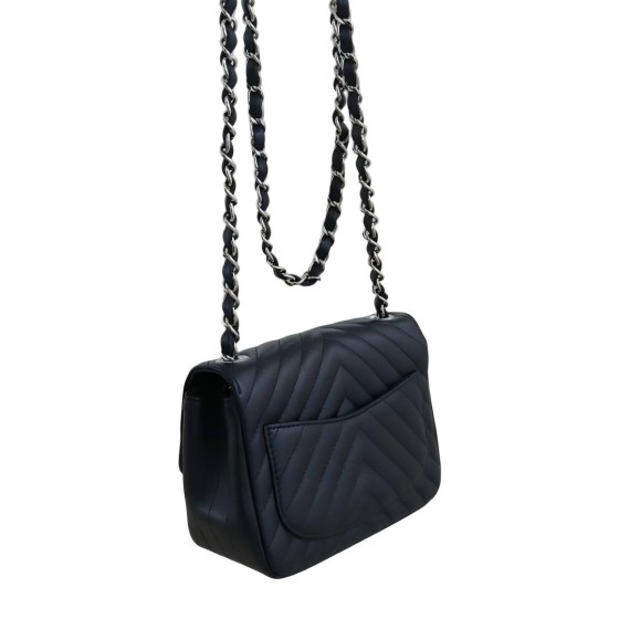 Chanel Classic Flap Chevron Mini Square Bag / Mini Flap Bag