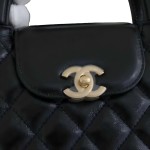Chanel Kelly Top Handle Bag in Quilted Calfskin