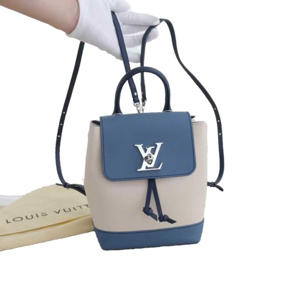 Louis Vuitton Lockme Mini Backpack in Two-Tone Calfskin