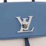 路易威登 Lockme 系列拼色牛皮迷你双肩包