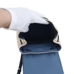 路易威登 Lockme 系列拼色牛皮迷你双肩包