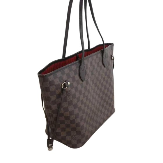 Louis Vuitton Neverfull Tote Bag in Damier Ebene Canvas