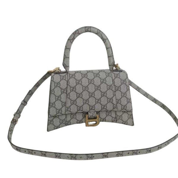 Gucci x Balenciaga The Hacker Project Hourglass Bag in GG Supreme Canvas