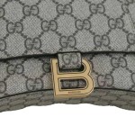 Gucci x Balenciaga The Hacker Project Hourglass Bag in GG Supreme Canvas