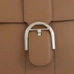 德尔沃 Brillant 系列焦糖色小牛皮手提包