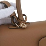 德尔沃 Brillant 系列焦糖色小牛皮手提包