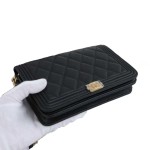 Chanel Boy Bag in Quilted Calfskin