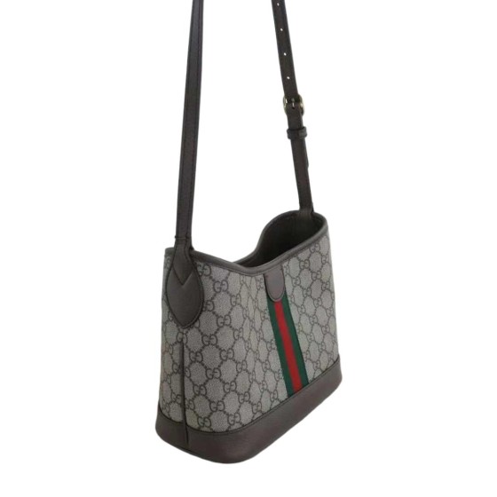 Gucci Ophidia Small Shoulder Bag in GG Supreme Canvas