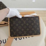 ルイ・ヴィトン キャリーオール バッグ モノグラムキャンバス