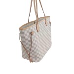 ルイ・ヴィトン ネバーフル バッグ ダミエ・アズール キャンバス