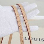 ルイ・ヴィトン ネバーフル バッグ ダミエ・アズール キャンバス