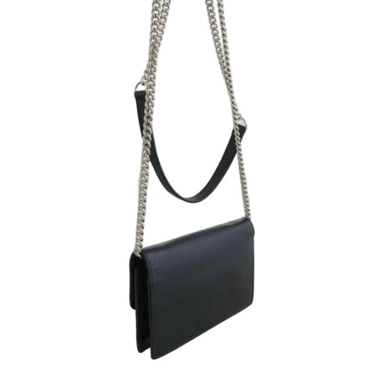 Gucci Interlocking G Wallet On Chain in Leather
