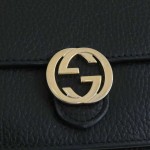 Gucci Interlocking G Wallet On Chain in Leather