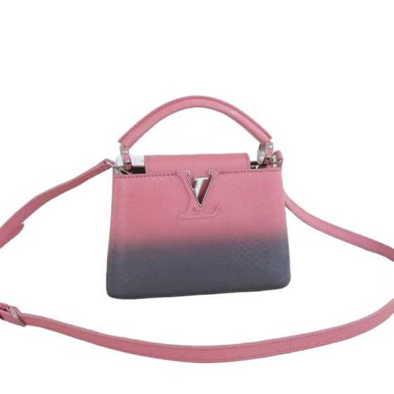 Louis Vuitton Capucines Mini Bag in Gradient Leather