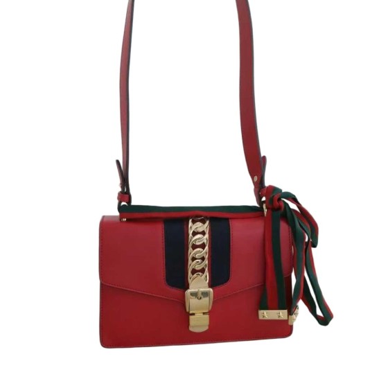 Gucci Sylvie Leather Shoulder Bag