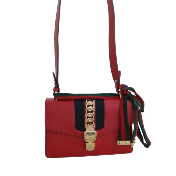 Gucci Sylvie Leather Shoulder Bag