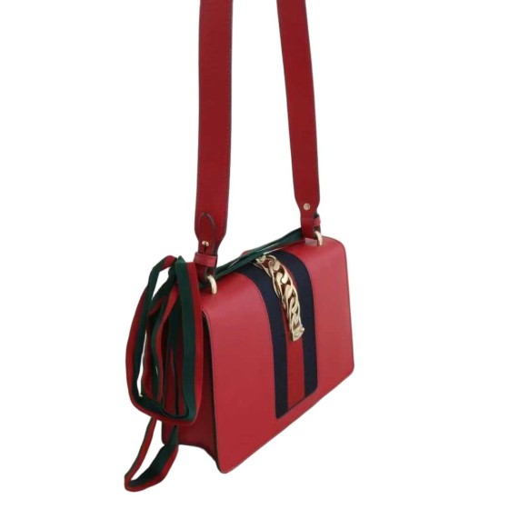 Gucci Sylvie Leather Shoulder Bag