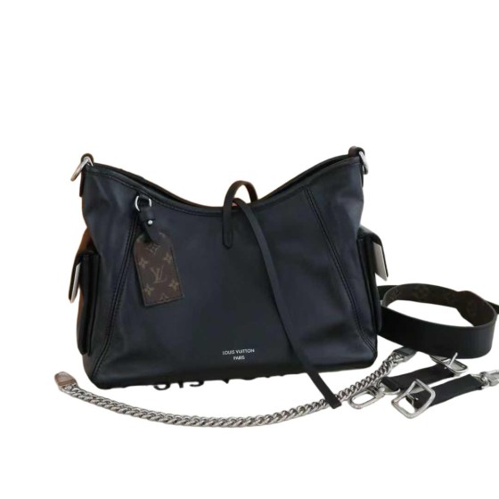 Louis Vuitton Coussin Hobo MM in Monogram Embossed Lambskin