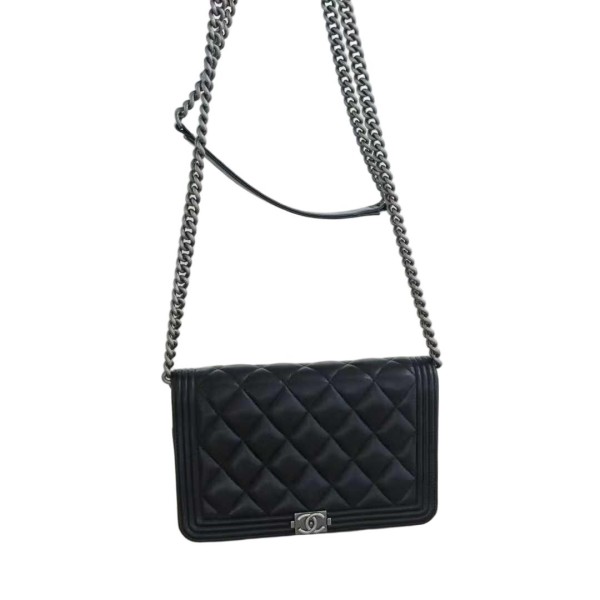 Chanel Boy Chanel Bag in Quilted Lambskin