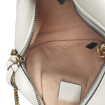 Gucci GG Marmont Round Mini Bag in Quilted Leather