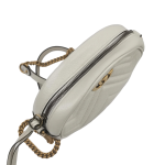 Gucci GG Marmont Round Mini Bag in Quilted Leather