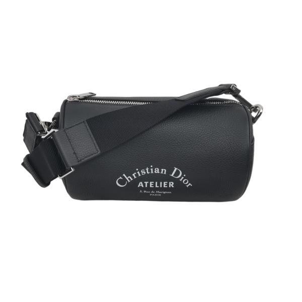 Christian Dior Dior Atelier Roller Bag in Grained Leather