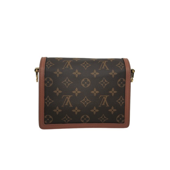 Louis Vuitton Dauphine MM Bag in Monogram Reverse Canvas