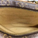 Louis Vuitton Loop Monogram Coated Canvas Shoulder Bag (Brown)