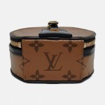 Louis Vuitton Petite Boîte Chapeau Monogram Coated Canvas Shoulder Bag (Brown)