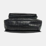 Saint Laurent Niki Medium Crocodile-Embossed Leather Shoulder Bag