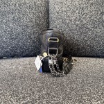 Chanel Gabrielle de Chanel Small Hobo Bag in Black Crumpled Calfskin