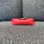 Gucci GG Marmont Mini Shoulder Bag with Heart Motif in Red Quilted Leather