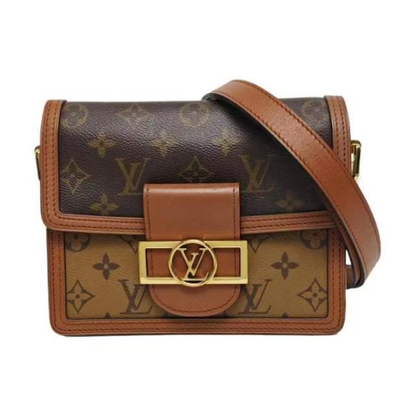 Louis Vuitton  Dauphine Monogram & Monogram Reverse Shoulder Bag