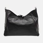 Louis Vuitton CARRYALL MM Hobo Bag in Black Soft Grained Calfskin