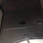 Louis Vuitton CARRYALL MM Hobo Bag in Black Soft Grained Calfskin