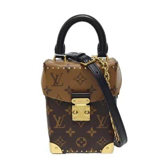 Louis Vuitton Camera Box Mini Monogram & Monogram Reverse Shoulder Bag
