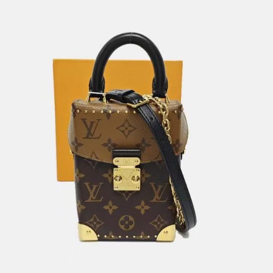 Louis Vuitton Camera Box Mini Monogram & Monogram Reverse Shoulder Bag