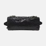 Balenciaga Classic City Handbag in Black Distressed Agneau Leather