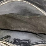 Balenciaga Classic City Handbag in Black Distressed Agneau Leather