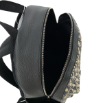 Christian Dior Explorer Backpack in Beige and Black Dior Oblique Jacquard