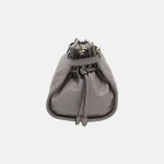 Prada Bonnie (Soft Lux) Small Gray Calfskin Shoulder Bag
