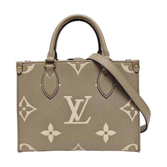 Louis Vuitton OnTheGo PM Monogram Empreinte Leather Tote Bag