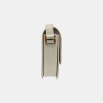 YSL SOLFERINO中号白色牛皮单肩包豆腐包