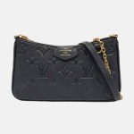LOUIS VUITTON EASY黑色牛皮压纹单肩包