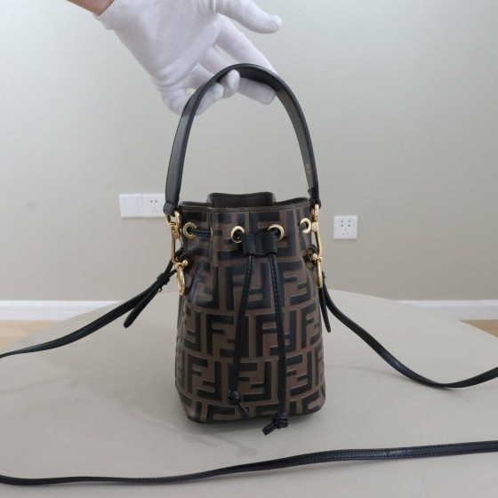 FENDI Mon Tresor Mini Bucket Bag