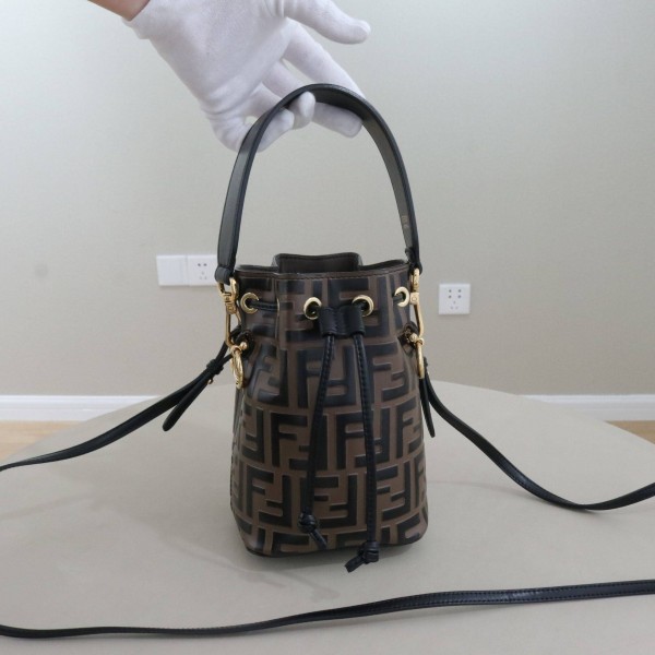 FENDI Mon Tresor Mini Bucket Bag