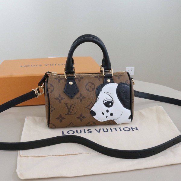 Louis Vuitton x Sun Yitian Nano Speedy Monogram Reverse