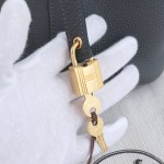 爱马仕皮克汀锁手提包