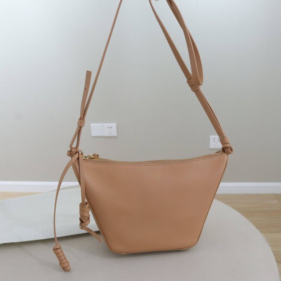 LOEWE Mini Hammock Hobo bag in classic calfskin